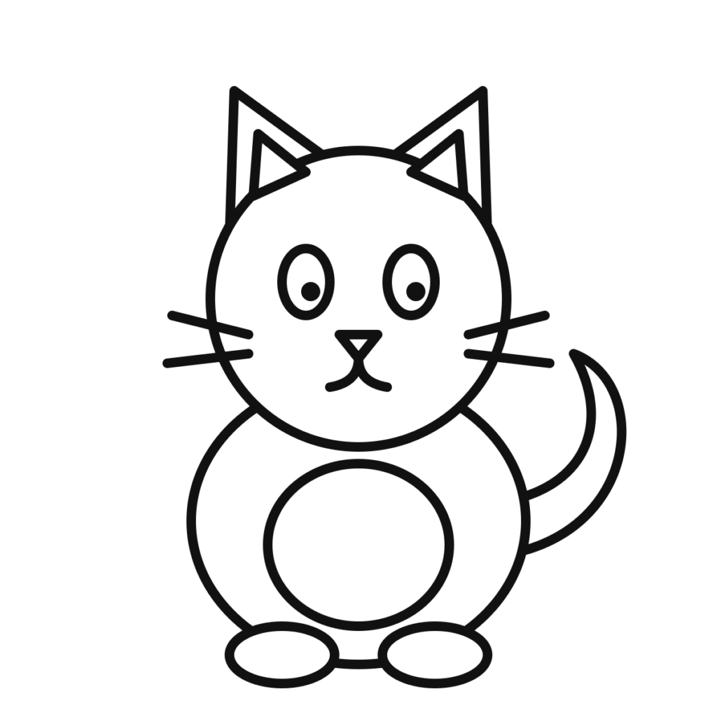 Kitty Cat coloring page